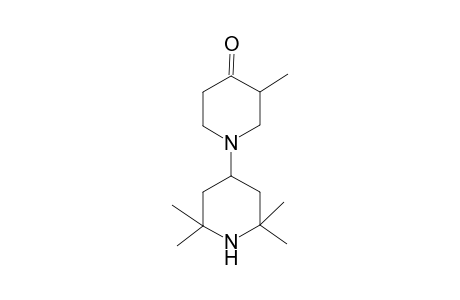 Piperidin-4-one, 3-methyl-1-(2,2,6,6-tetramethyl-4-piperidyl)-