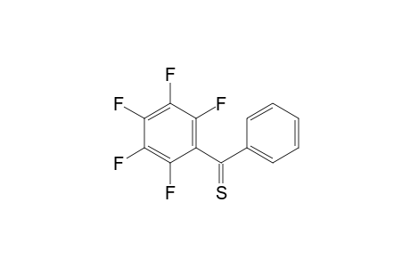 2,3,4,5,6-Pentafluoro thiobenzophenone