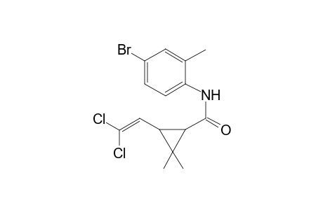 cyclopropanecarboxamide, N-(4-bromo-2-methylphenyl)-3-(2,2-dichloroethenyl)-2,2-dimethyl-