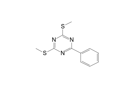 2,4-Bis(methylsulfanyl)-6-phenyl-1,3,5-triazine