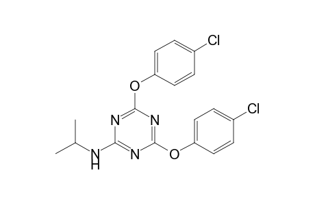 2,4-bis(p-chlorophenoxy)-6-(isopropylamino)-s-triazine