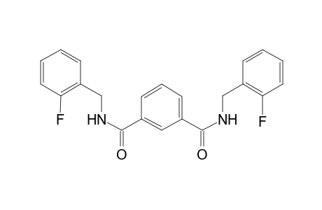 N,N'-Bis-(2-fluoro-benzyl)-isophthalamide