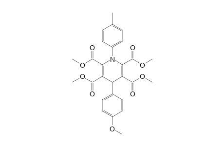 Tetramethyl 1-(p-methylphenyl)-4-(4-methoxyphenyl)-1,4-dihydropyridine-2,3,5,6-tetracarboxylate