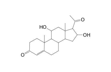 Pregn-4-ene-3,20-dione, 11,16-dihydroxy-, (11.alpha.,16.alpha.)-