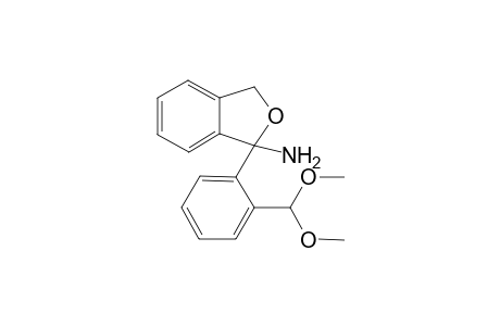 1,3-Dhydro-1-[2-(dimethoxymethyl)phenyl]-1-isobenzofuranamine