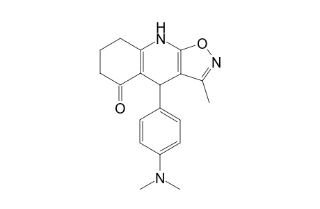 4-[4-(Dimethylamino)phenyl]-3-methyl-4,7,8,9-tetrahydroisoxazolo[5,4-b]quinolin-5(6H)-one