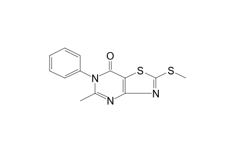 5-Methyl-2-(methylsulfanyl)-6-phenyl[1,3]thiazolo[4,5-d]pyrimidin-7(6H)-one