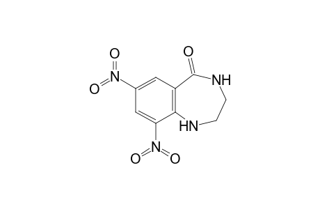 7,9-dinitro-1,2,3,4-tetrahydro-5H-1,4-benzodiazepin-5-one