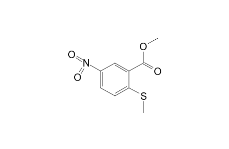 2-(methylthio)-5-nitrobenzoic acid, methyl ester