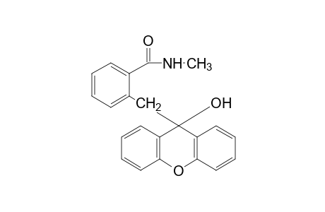 alpha-(9-hydroxyxanthen-9-yl)-N-methyl-o-toluamide