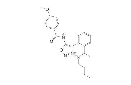 5-BUTYL-5,6-DIHYDRO-1-[(4-METHOXYBENZOYL)-AMINO]-6-METHYL-[1.2.3]-OXADIAZOLO-[4.3-A]-PHTHALAZIN-4-IUM_INNER_SALT