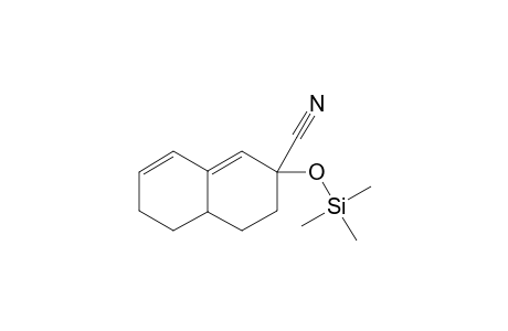 2,3,4,4A,5,6-HEXAHYDRO-2-CYANO-2-TRIMETHYLSILYLOXY-NAPHTHALENE