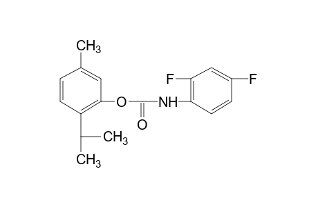 thymol, 2,4-difluorocarbanilate