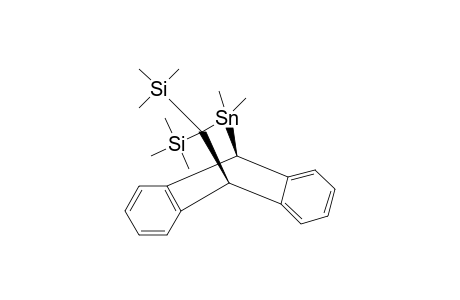 9,10-DIHYDRO-9,10-[11,11-DIMETHYL-12,12-BIS-(TRIMETHYLSILYL)-11-STANNAETHANO]-ANTHRACENE