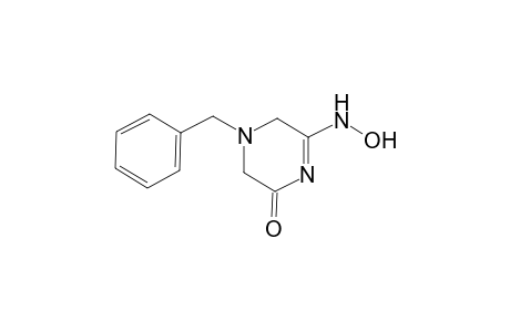 1-Benzyl-5-(hydroxyamino)-2,6-dihydropyrazin-3-one