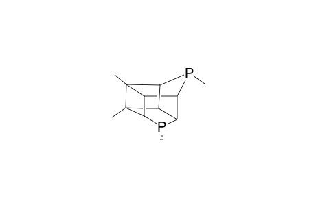 3,6,7,9-Tetramethyl-3,9-diphospha-pentacyclo(5.3.0.0/2,6/.0/4,10/.0/5,8/)decane