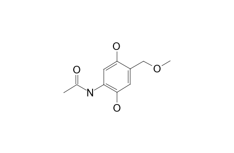 2,5-DIHYDROXY-4-METHOXYMETHYLACETANILIDE