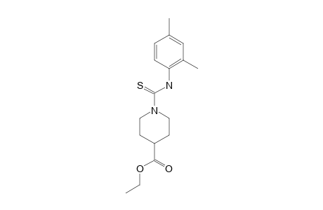 1-[(2,4-xylyl)thiocarbamoyl]-4-piperidinecarboxylic acid, ethyl ester