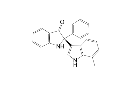 (R)-7'-Methyl-2-phenyl-1,2-dihydro-1'H-[2,3']biindolyl-3-one