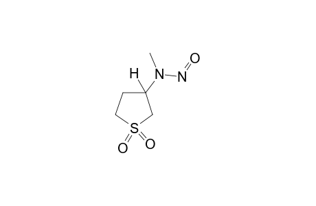 N-methyl-N-nitrosotetrahydro-3-thiophenamine, 1,1-dioxide