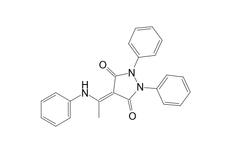 4-(1-anilinoethylidene)-1,2-diphenyl-3,5-pyrazolidinedione