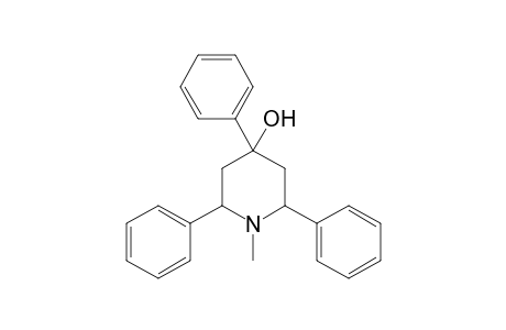 4-Hydroxy-1-methyl-2,4,6-triphenylpiperidine