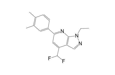 1H-pyrazolo[3,4-b]pyridine, 4-(difluoromethyl)-6-(3,4-dimethylphenyl)-1-ethyl-