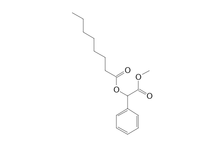 2-Methoxy-2-oxo-1-phenylethyl octanoate