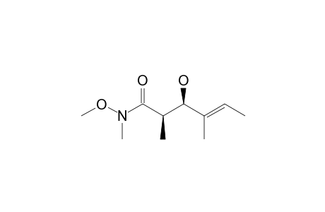 (2R,3R,4E)-3-HYDROXY-N-METHOXY-N,2,4-TRIMETHYL-4-HEXENAMIDE