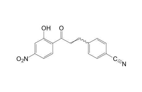 p-[2-(4-NITROSALICYLOYL)VINYL]BENZONITRILE