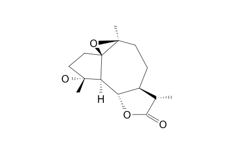 4-ALPHA-HYDROXY-5-ALPHA,6-BETA,7-ALPHA,11-BETA-H-GUAIAN-6,12-OLIDE-1(10)-BETA-EPOXIDE