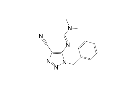 N'-(1-benzyl-4-cyano-1H-1,2,3-triazol-5-yl)-N,N-dimethylimidoformamide