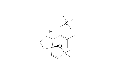 2,2-Dimethyl-6-[[2-methyl-1-(trimethylsilyl)methyl]propenyl]-1-oxaspiro[4.4.]non3-ene