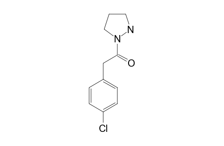 1-[(4-CHLOROPHENYL)-ACETYL]-PYRAZOLIDINE