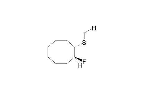 TRANS-1-FLUORO-2-(METHYLTHIO)-CYCLOOCTANE