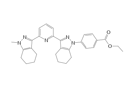 4-[3-[6-(1-methyl-4,5,6,7-tetrahydroindazol-3-yl)-2-pyridinyl]-4,5,6,7-tetrahydroindazol-1-yl]benzoic acid ethyl ester