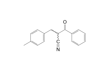 alpha-BENZOYL-p-METHYLCINNAMONITRILE