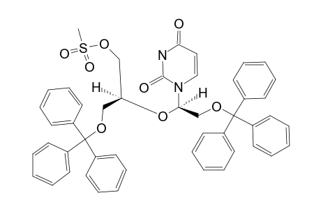 11;5'-O-(METHYLSULFONYL)-2',3'-BIS-O-(TRIPHENYLMETHYL)-2',3'-SECOURIDINE;1-[(1R)-1-[(1S)-2-(METHYLSULFONYLOXY)-1-[(TRIPHENYLMETHOXY)-METHYL]-ETHOXY]-2-(TRIPHEN