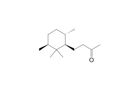 (+)-(1'R,3'S,6'S)-4-(2',2',3',6'-TETRAMETHYLCYCLOHEXYL)-BUTAN-2-ONE