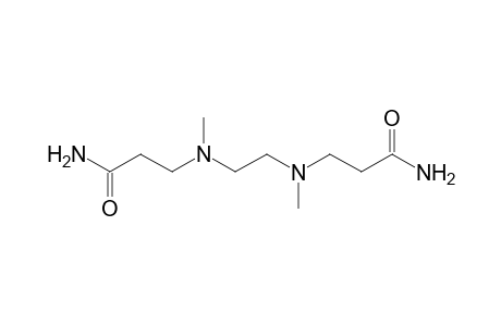 Propanamide, 3,3'-[1,2-ethanediylbis(methylimino)]bis-