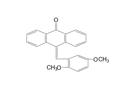 10-(2,5-dimethoxybenzylidene)anthrone