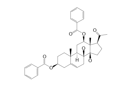 3-BETA-12-BETA-BIS-(BENZOYLOXY)-8,14-DIHYDROXY-14-BETA-17-ALPHA-PREGN-5-EN-20-ON