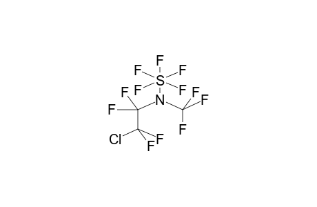 PENTAFLUORO[N-TRIFLUOROMETHYL-N-(2-CHLOROTETRAFLUOROETHYL)AMINO]SULPHUR