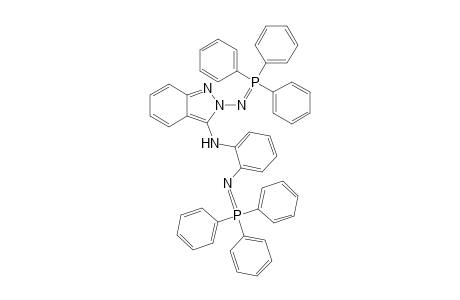 2-(Triphenylphosphoranylideneamino)-3-(2-<triphenylphosphoranylideneamino>-phenylamino)-2H-indazole