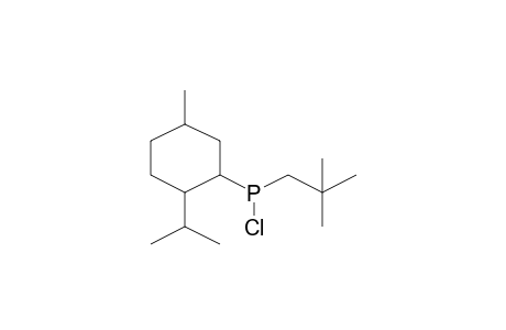 Phosphinous chloride, (2,2-dimethylpropyl)[methyl(1-methylethyl)cyclohexyl]-