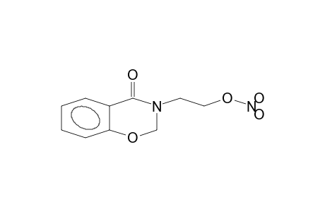 nitric acid 2-(4-keto-2H-1,3-benzoxazin-3-yl)ethyl ester