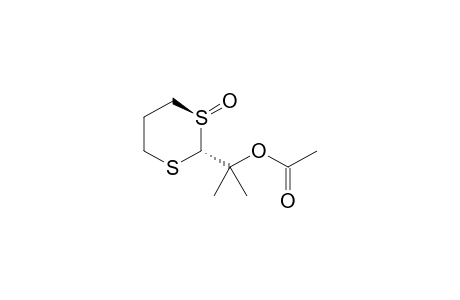 TRANS-2-(1-ACETOXY-1-METHYLETHYL)-1,3-DITHIANE_1-OXIDE