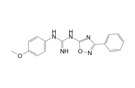 1-(p-methoxyphenyl)-3-(3-phenyl-1,2,4-oxadiazol-5-yl)guanidine