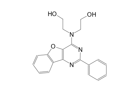 2-[(2-hydroxyethyl)(2-phenyl[1]benzofuro[3,2-d]pyrimidin-4-yl)amino]ethanol