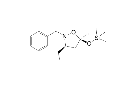 CIS-2-BENZYL-3-ETHYL-5-METHYL-5-(TRIMETHYLSILOXY)-ISOXAZOLIDINE